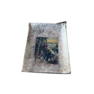 TUCO Vintage Jigsaw Puzzle Outdoor Hunting Camping Wilderness Scene In Box